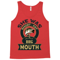 She Was Short Fat And Had A Big Mouth Hipster Tank Top | Artistshot