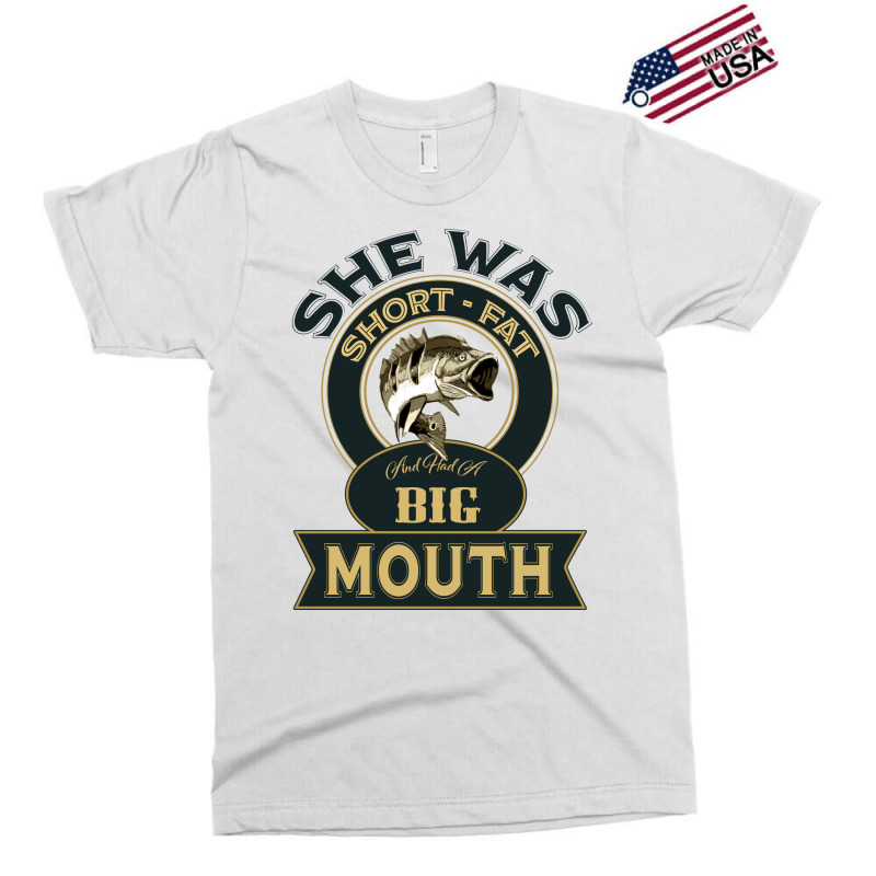 She Was Short Fat And Had A Big Mouth Hipster Exclusive T-shirt by botitefinos | Artistshot