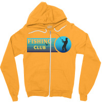 Fishing Club Tumblr Zipper Hoodie | Artistshot