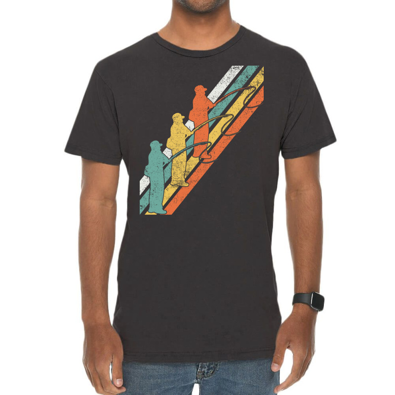 Fishing Fisherman Hippie Vintage T-shirt | Artistshot