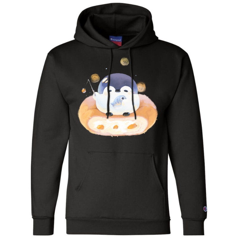 Little Penguin Vintage Champion Hoodie by horveyfoths | Artistshot