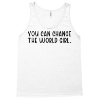 You Can Change The Would Girl Feminism 70s Tank Top | Artistshot