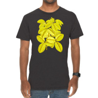 Yellow Leaves Red Vintage T-shirt | Artistshot