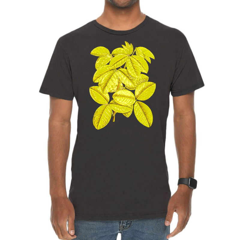 Yellow Leaves Red Vintage T-Shirt by meeikerouwent | Artistshot