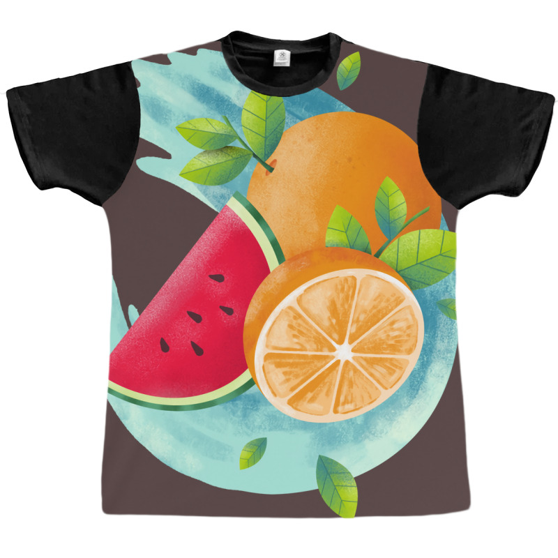 Fresh Fruits Gift Hipster Graphic T-shirt | Artistshot