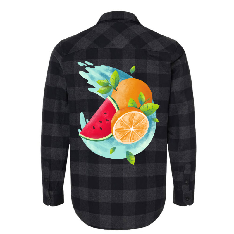 Fresh Fruits Gift Hipster Flannel Shirt | Artistshot