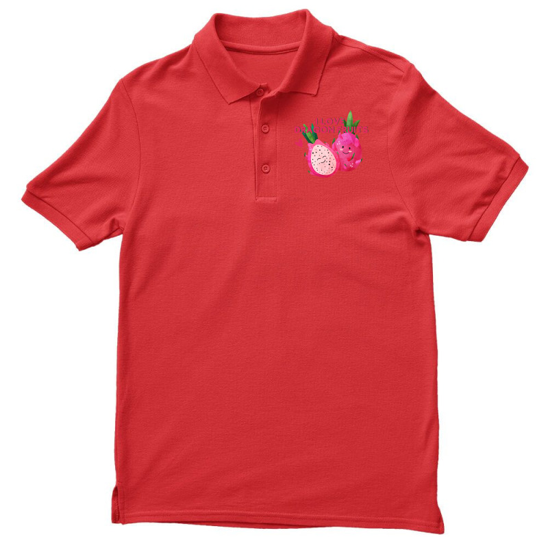 I Love Dragon Fruits Gift Men's Polo Shirt | Artistshot