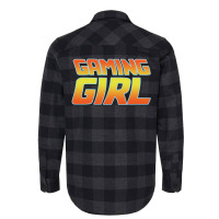 Gaming Girl Vintage Design Perfect Present For Mom Flannel Shirt | Artistshot