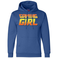 Gaming Girl Vintage Design Perfect Present For Mom Champion Hoodie | Artistshot