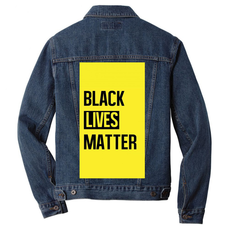 Black Lives Matter Men Denim Jacket | Artistshot