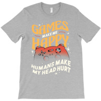 Gaming Makes Me Happy Nostalgia (1) T-shirt | Artistshot