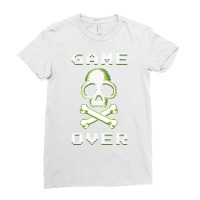 Game Over Yellow (1) Ladies Fitted T-shirt | Artistshot