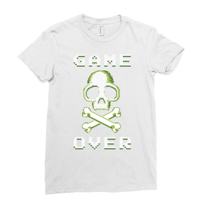 Game Over Yellow (1) Ladies Fitted T-Shirt by sacacasrezz | Artistshot