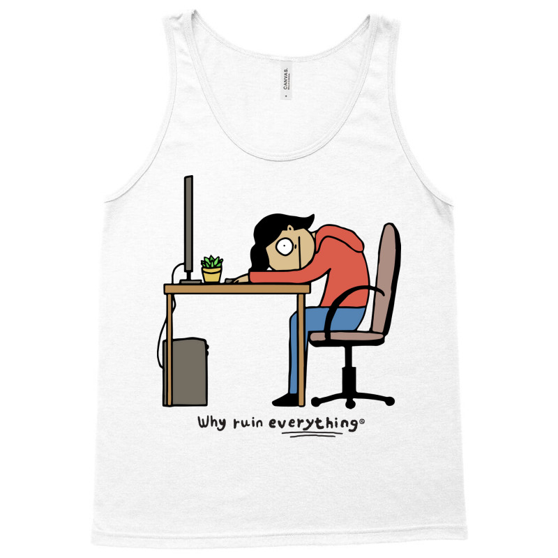 Hard Day At Work English Nature Tank Top | Artistshot