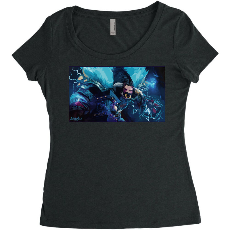 Tauren Shaman 80s (1) (1) Women's Triblend Scoop T-shirt by jejenkiudysq | Artistshot