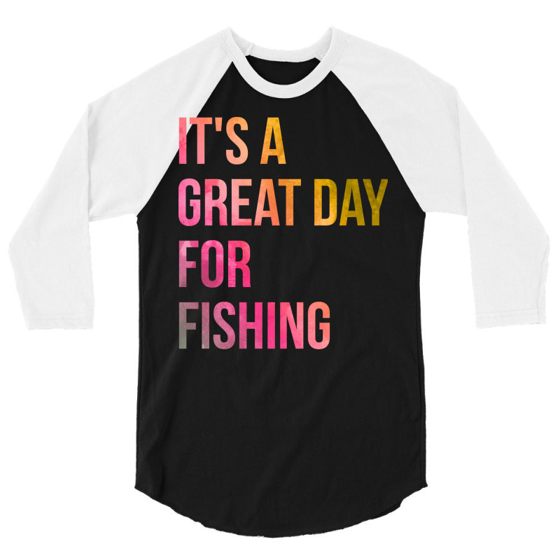 Fishing Quote Nature 3/4 Sleeve Shirt by duszekahumy | Artistshot