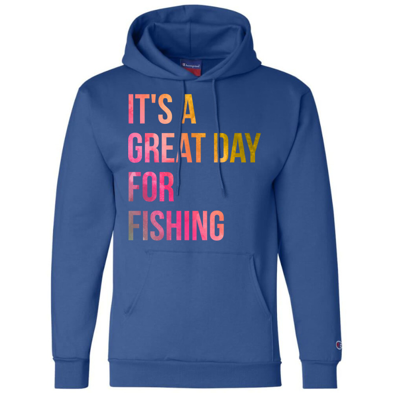 Fishing Quote Nature Champion Hoodie by duszekahumy | Artistshot