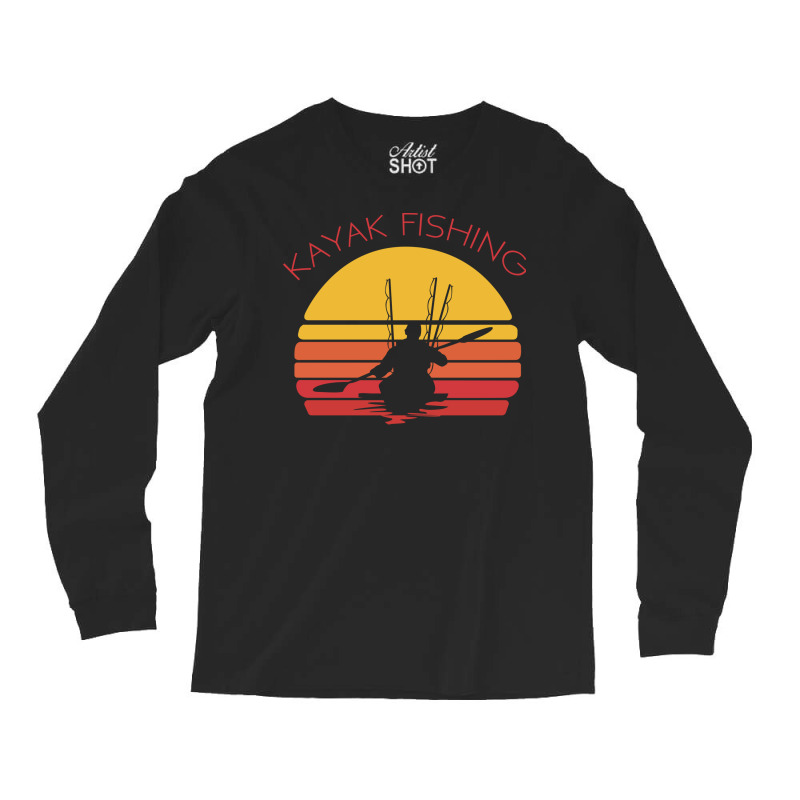 Fishing Kayak Fishing Red Long Sleeve Shirts by rallyjov0 | Artistshot