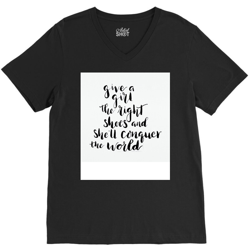 Empowering Women Aesthetic V-neck Tee | Artistshot