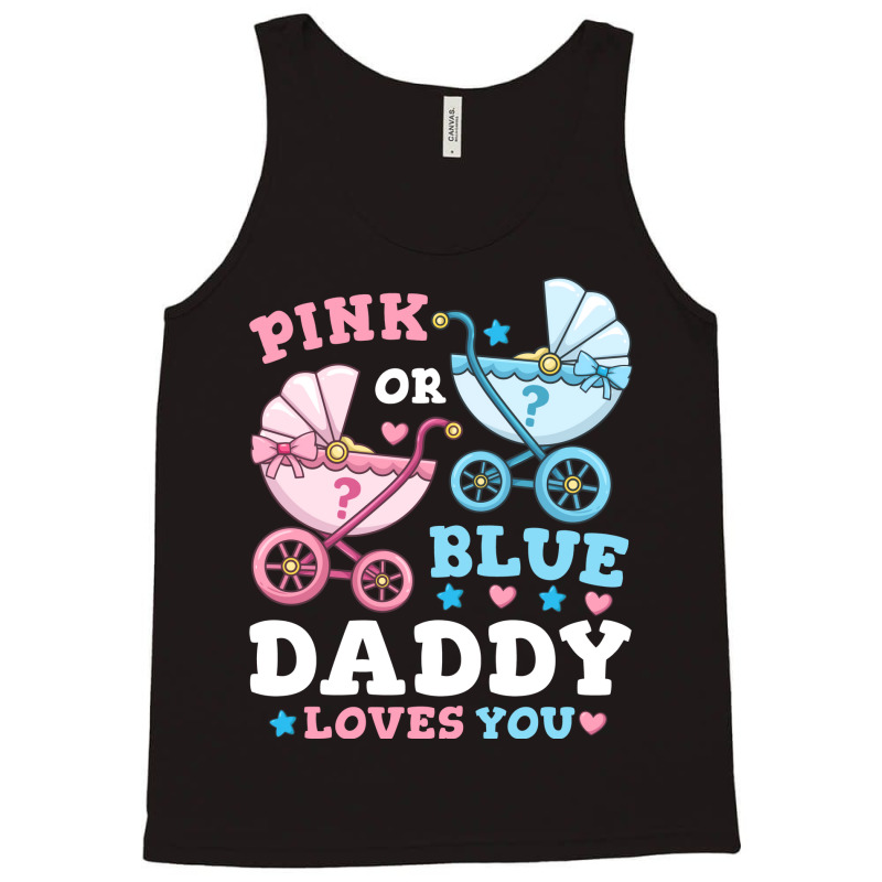 Gender Reveal Daddy Father Travel Tank Top | Artistshot