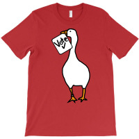 White Goose With Stolen Vote Message Boy (1) (1) T-shirt | Artistshot