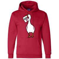 White Goose With Stolen Vote Message Boy (1) (1) Champion Hoodie | Artistshot