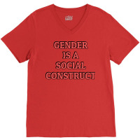 Gender Is A Social Construct Summer V-neck Tee | Artistshot