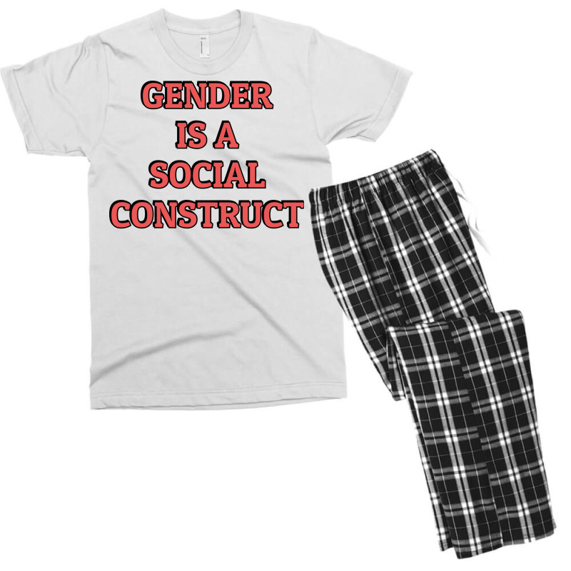 Gender Is A Social Construct Summer Men's T-shirt Pajama Set by tindalberkay9 | Artistshot