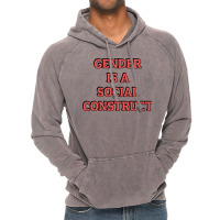 Gender Is A Social Construct Summer Vintage Hoodie | Artistshot