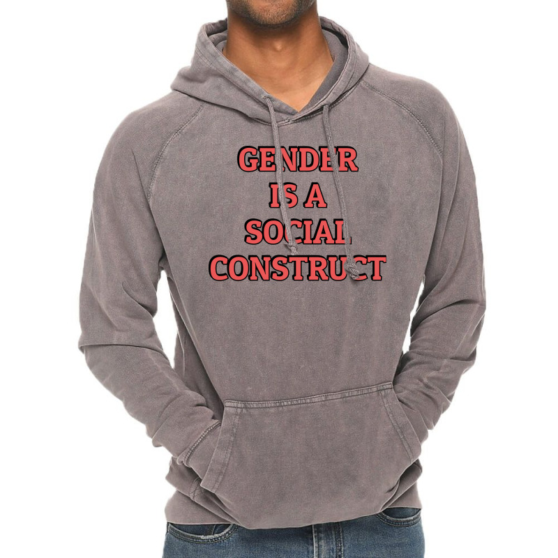 Gender Is A Social Construct Summer Vintage Hoodie by tindalberkay9 | Artistshot