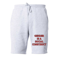 Gender Is A Social Construct Summer Fleece Short | Artistshot