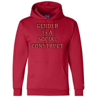 Gender Is A Social Construct Summer Champion Hoodie | Artistshot