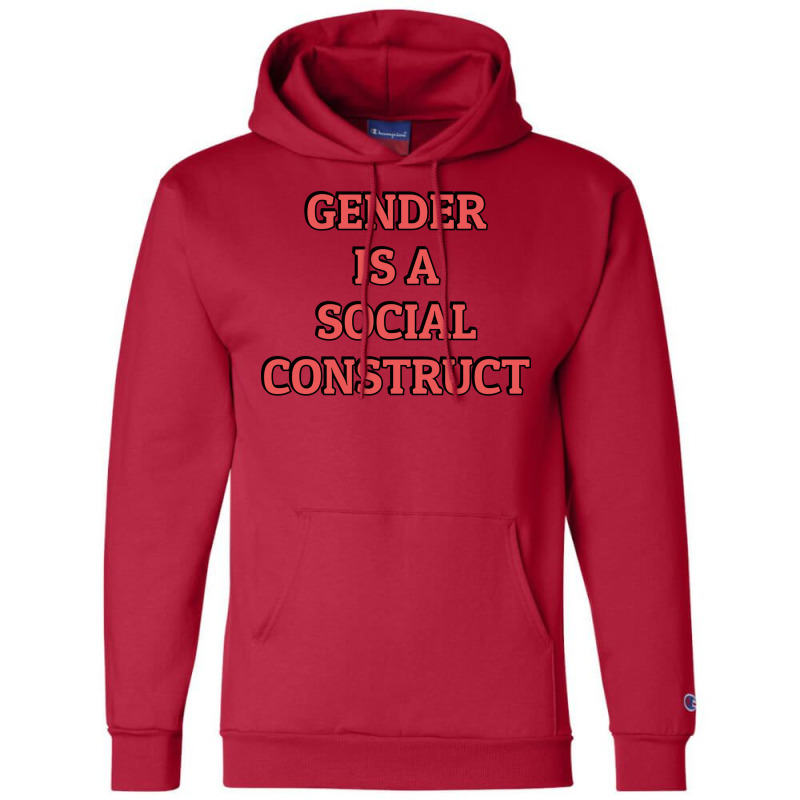 Gender Is A Social Construct Summer Champion Hoodie by tindalberkay9 | Artistshot