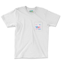 Gender Announcement Pink Or Blue Gender Reveal Gif Pocket T-shirt | Artistshot