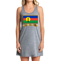 New Caledonia Named Flag Stickers Tank Dress | Artistshot