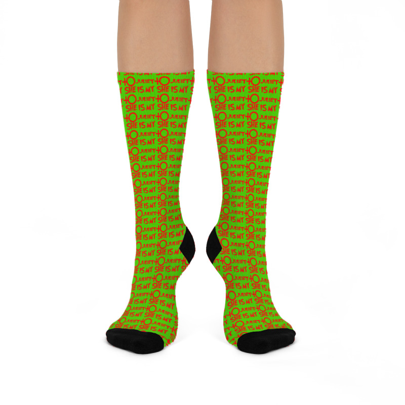 She Is My Juliet Crew Socks | Artistshot