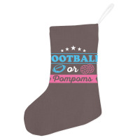 Gender Reveal Football Design For Your Football Fa Holiday Stocking | Artistshot