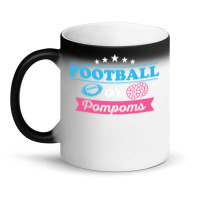 Gender Reveal Football Design For Your Football Fa Magic Mug | Artistshot