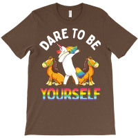 Lgbt Gay Pride Month Dare To Be Yourself Travel T-shirt | Artistshot