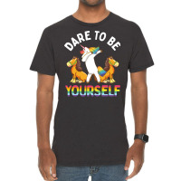 Lgbt Gay Pride Month Dare To Be Yourself Travel Vintage T-shirt | Artistshot