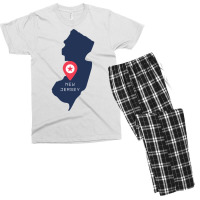 New Jerz Men's T-shirt Pajama Set | Artistshot