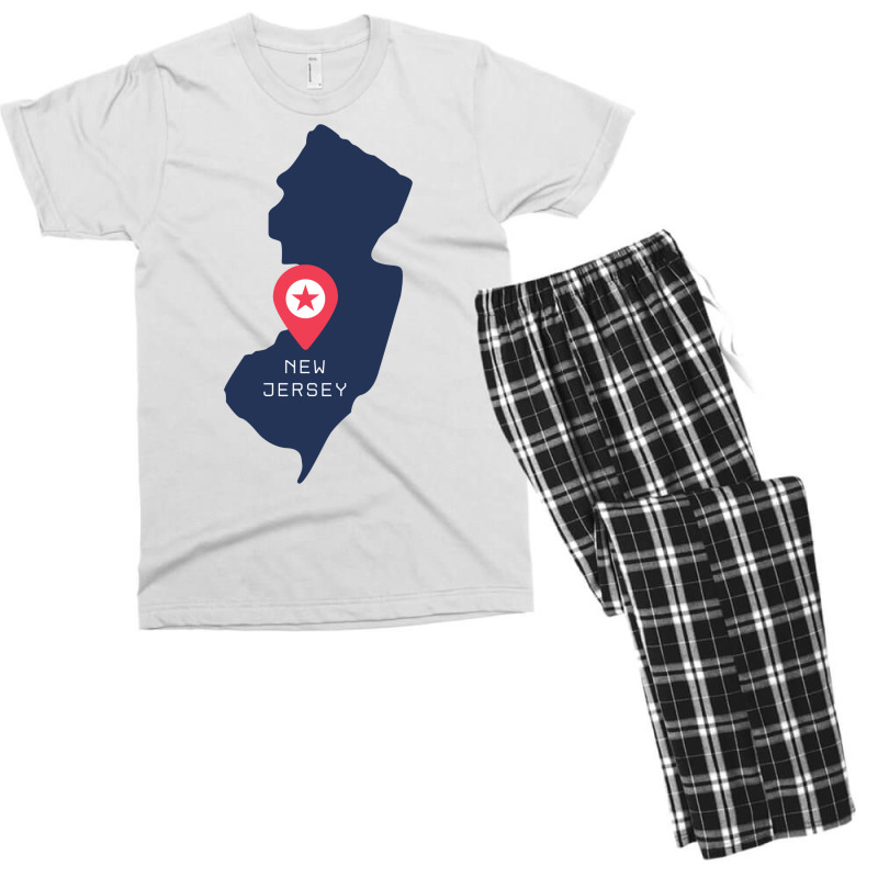 New Jerz Men's T-shirt Pajama Set | Artistshot