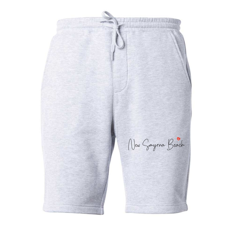 New Smyrna Beach 1 Fleece Short | Artistshot