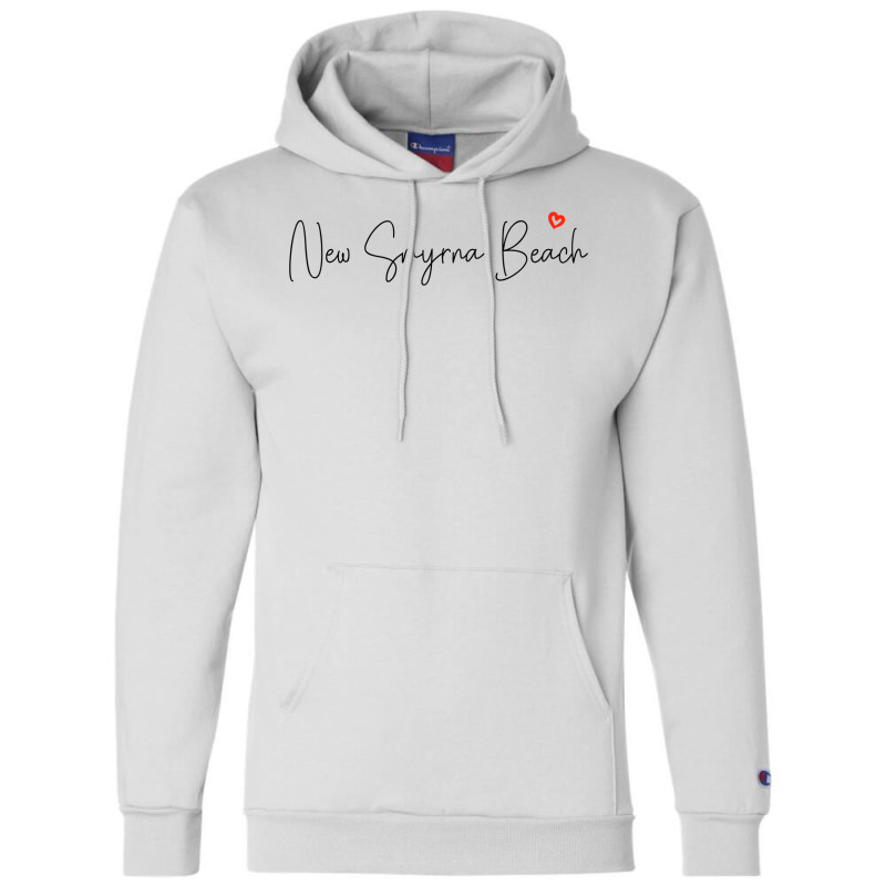 New Smyrna Beach 1 Champion Hoodie | Artistshot