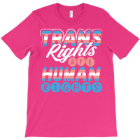 Lgbt Gay Pride Month Trans Rights Are Human Rights T-shirt | Artistshot