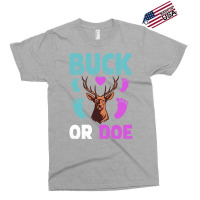 Buck Or Doe Gender Reveal Matching Ba Blue Nature Exclusive T-shirt | Artistshot