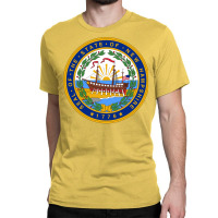 New Hampshire State Seal Of New Hampshire Seal Classic T-shirt | Artistshot