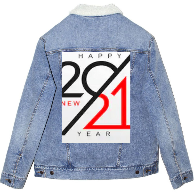 New Year 13 Unisex Sherpa-lined Denim Jacket | Artistshot