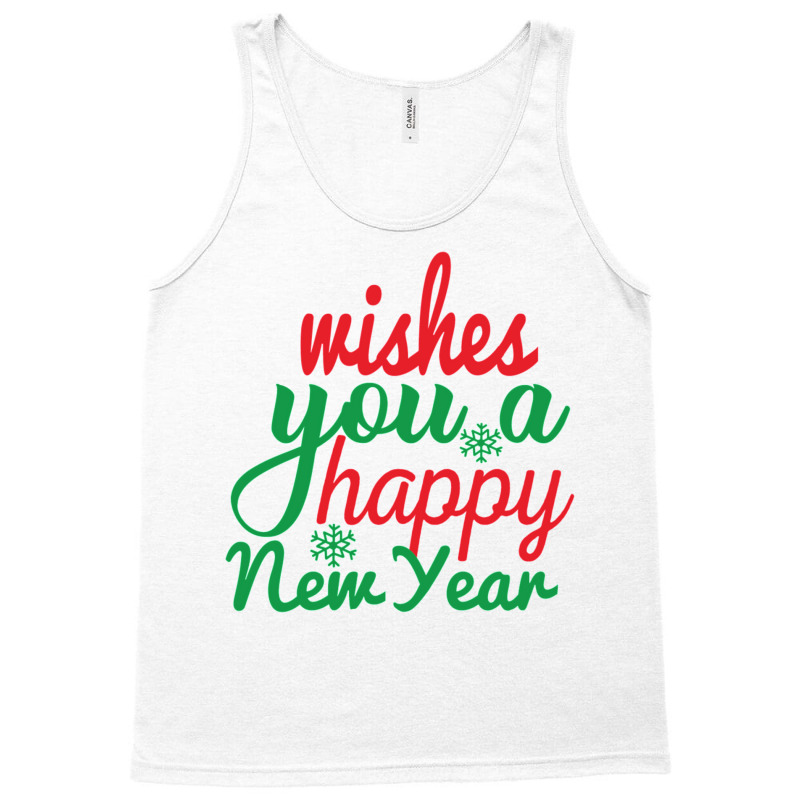 New Year Design Tank Top | Artistshot