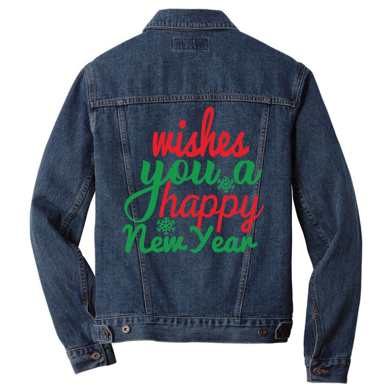 New Year Design Men Denim Jacket | Artistshot